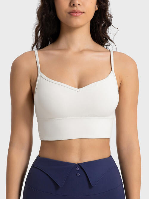 Spaghetti Strap Sport Bra